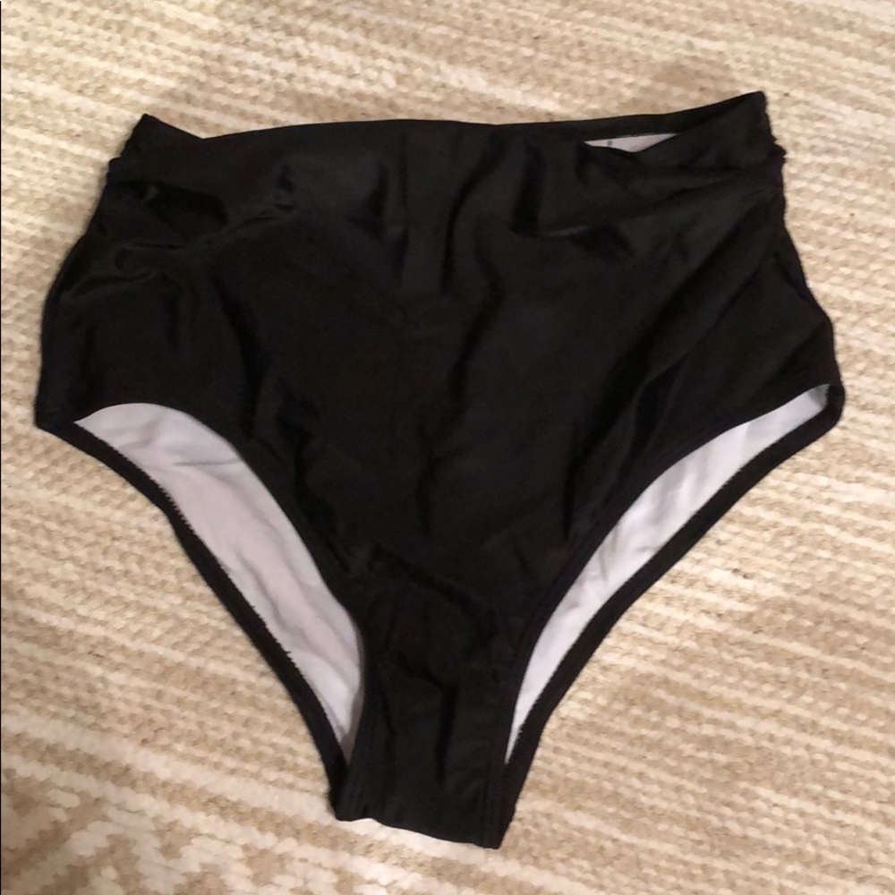 High Waisted Swim Bottoms